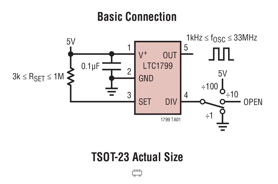 LT1799 schematic